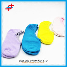 Summer plain color bulk cotton thin shallow mouth invisible socks